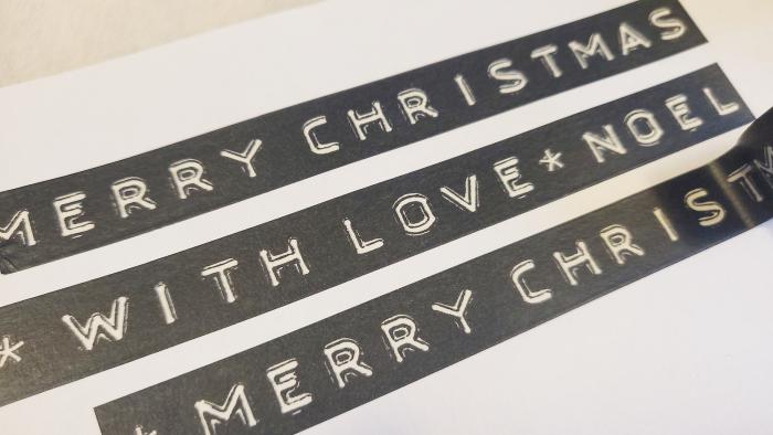 Washi Tape Weihnachten